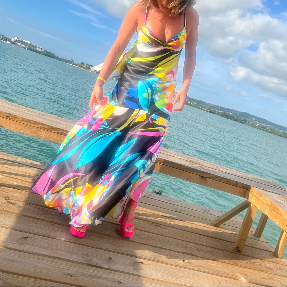 Vintage Tropical dress